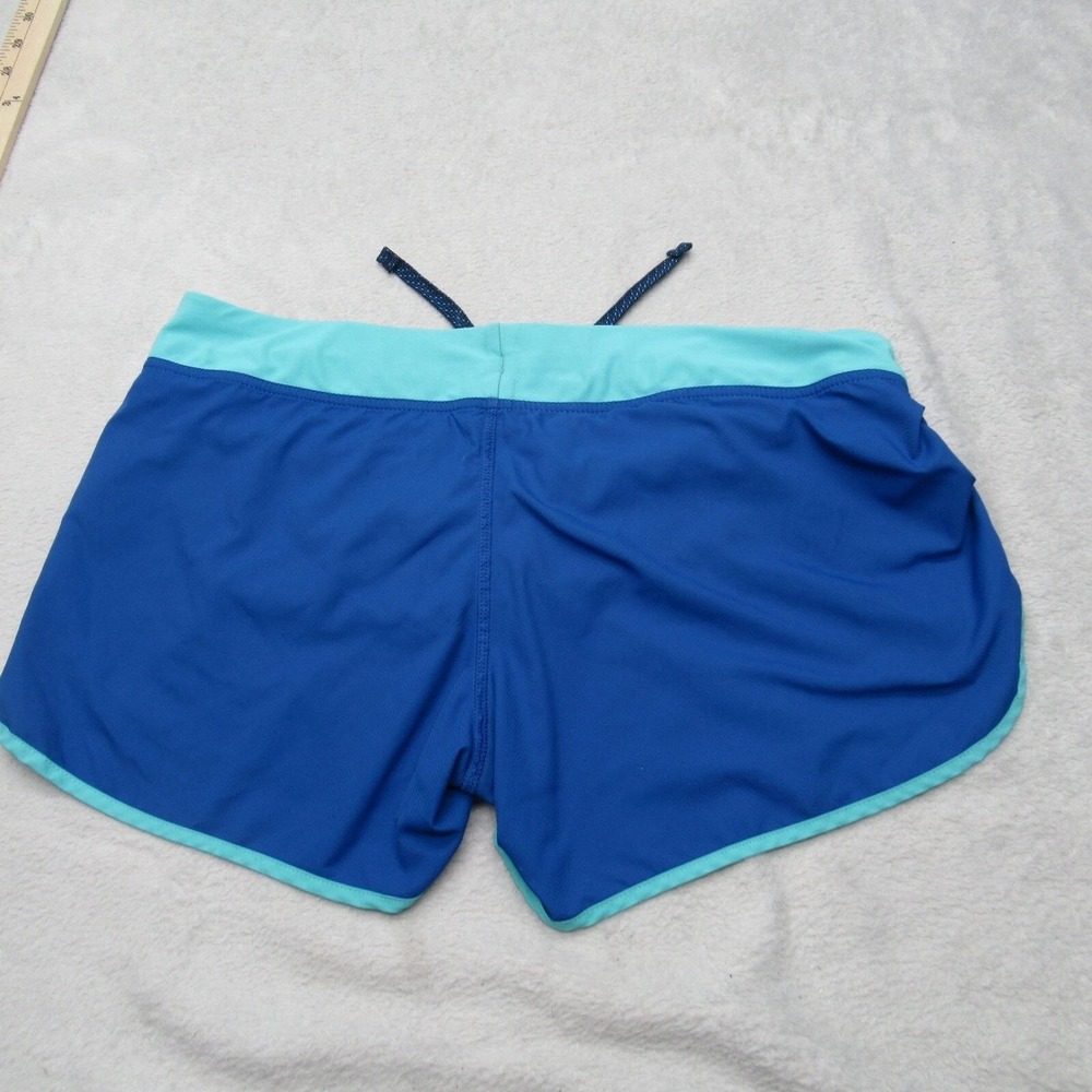 Patagonia‎ Strider Shorts Women Small Blue Drawstring Liner Hiking Gym Run 2.5" - Picture 10 of 16